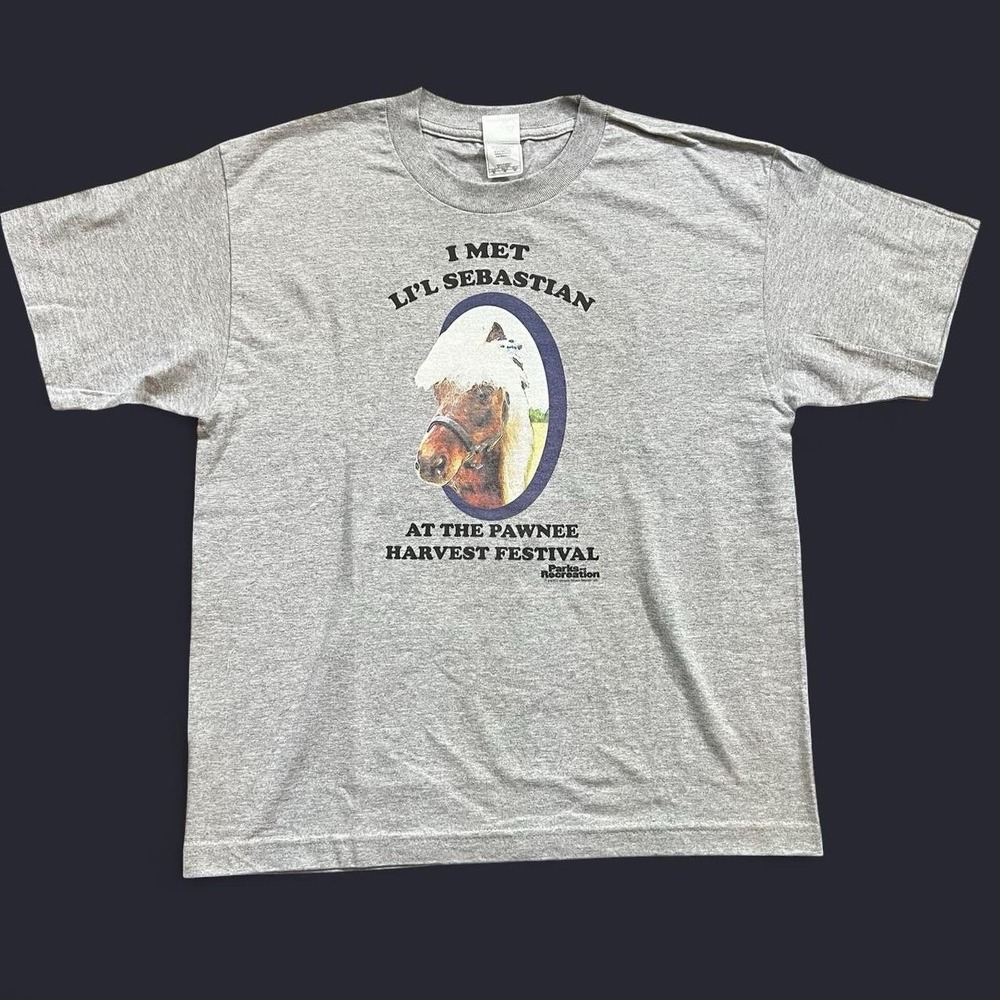 2011 Parks & Recreations Lil Sebastian T-Shirt Deadstock Youth Size XL Comedy